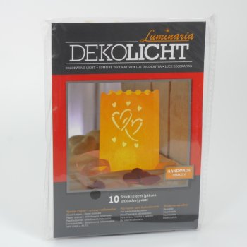 Dekolicht von Luminaria mit schönem Herz Motiv